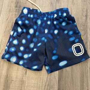 Youth Small Blue Overtime Mesh Athletic Shorts